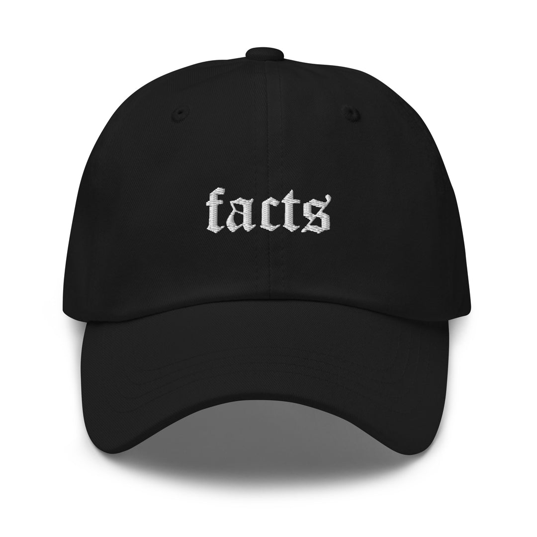 Facts Cap Embroidery