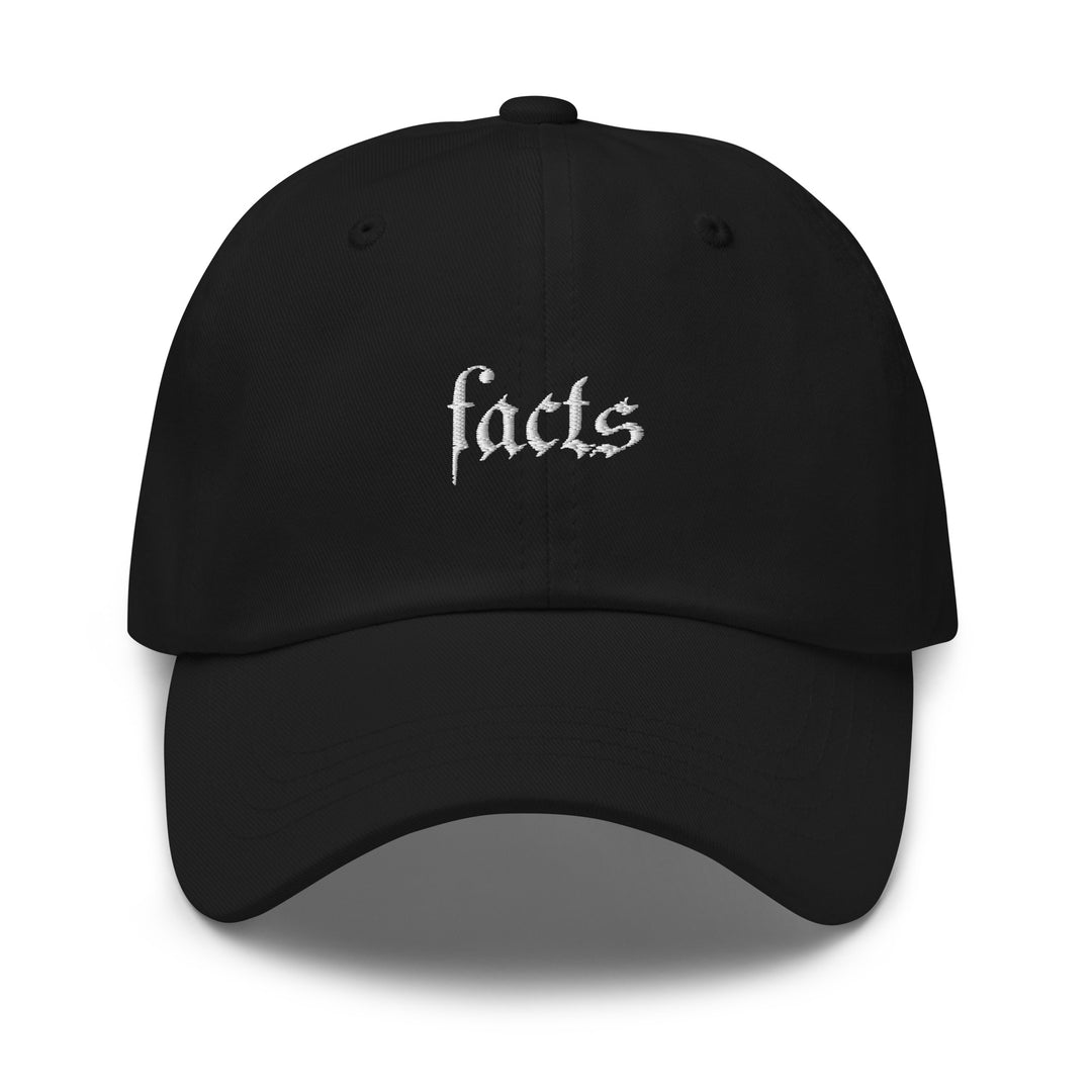 Facts Cap Embroidery