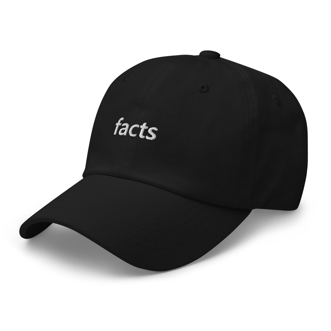 Facts Cap Embroidery