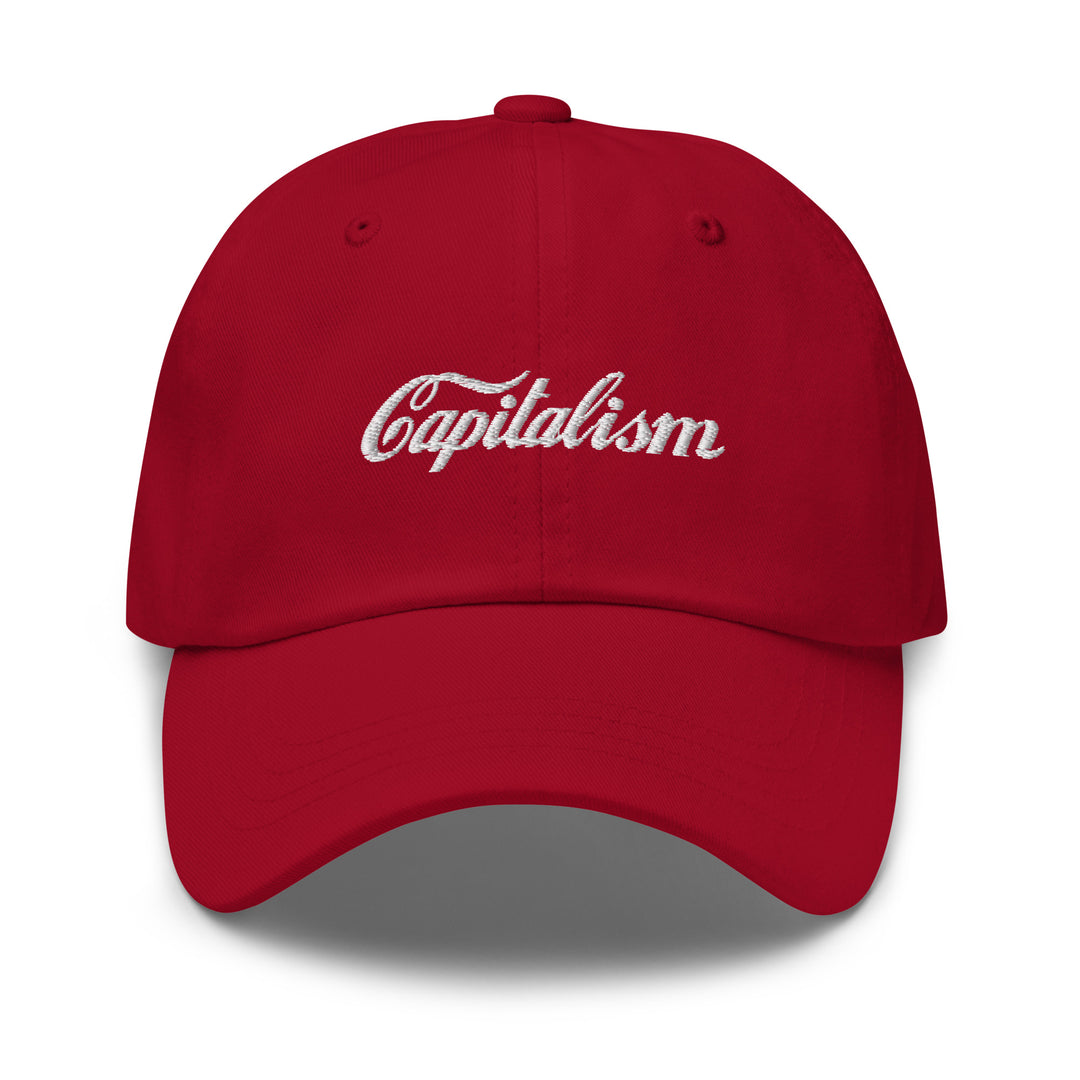 Capitalism Cap Embroidery