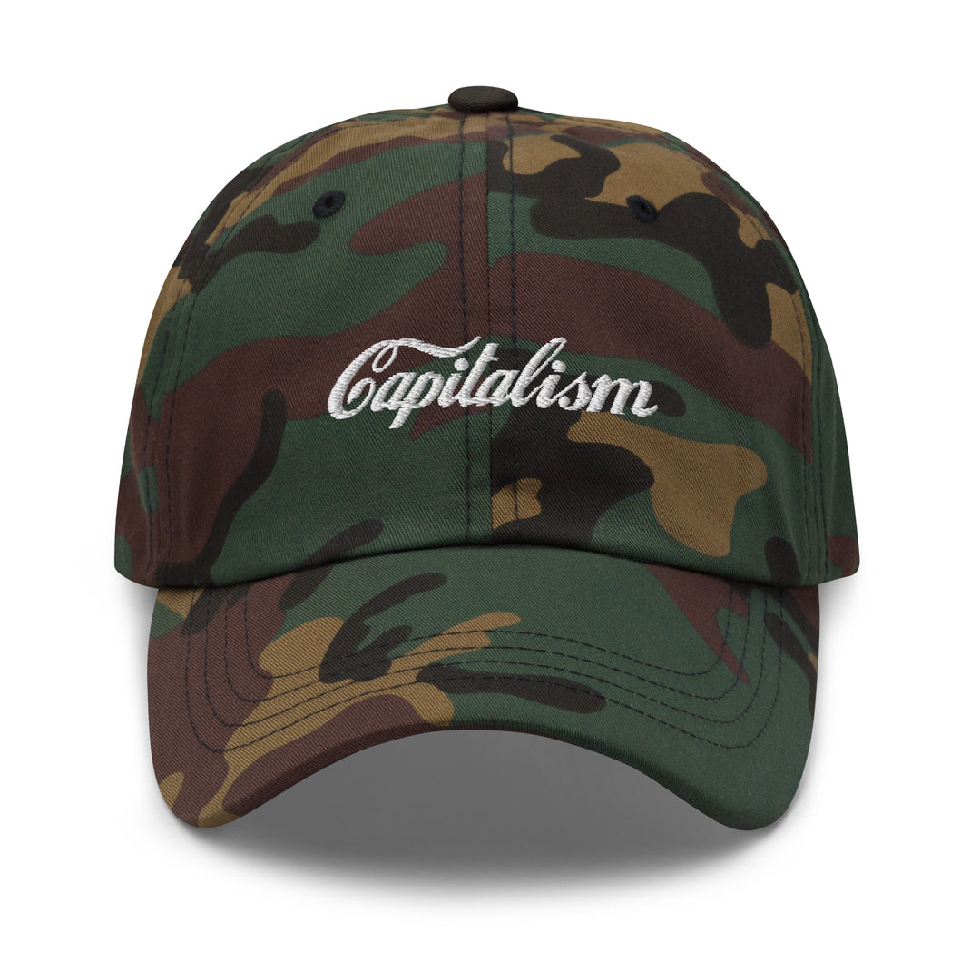 Capitalism Cap Embroidery