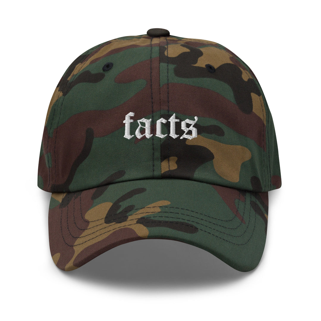 Facts Cap Embroidery