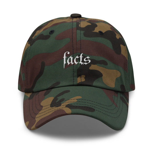 Facts Cap Embroidery