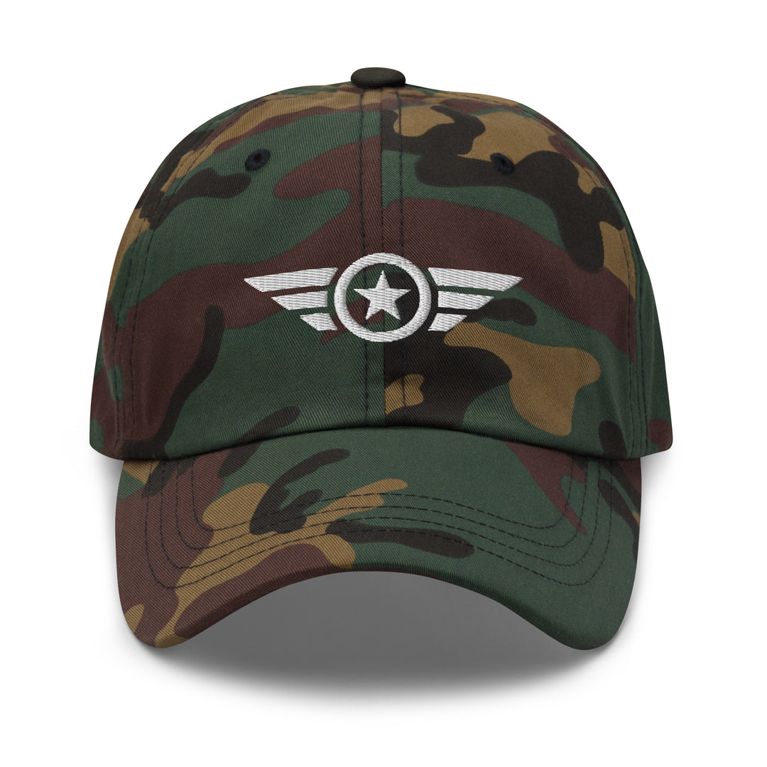 American Military Emblem 2 Cap Embroidery