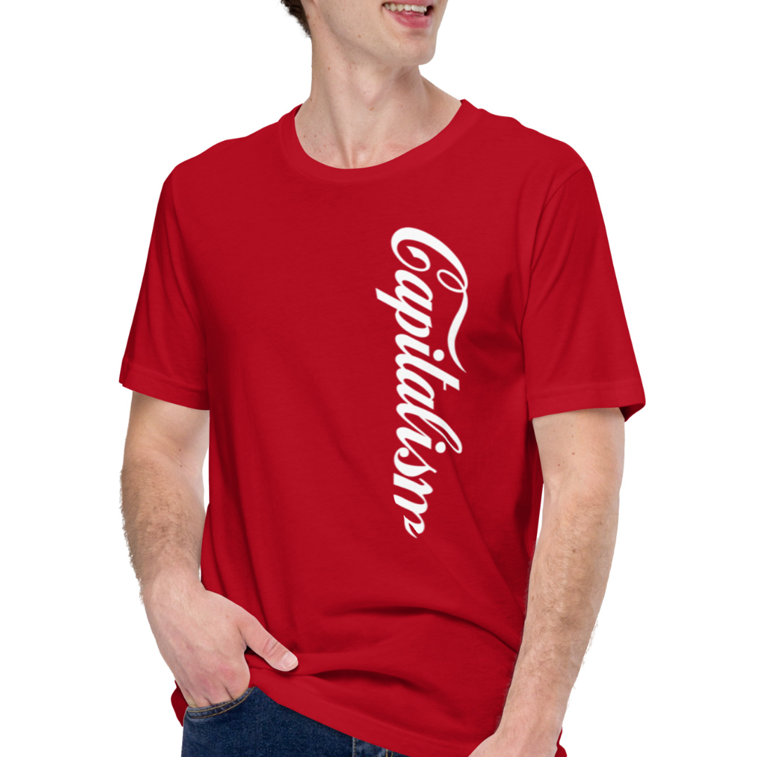 Enjoy Capitalism T-shirt Print