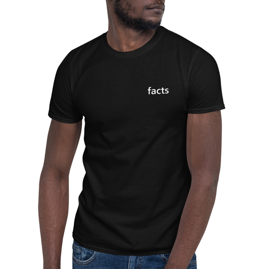 Facts T-shirt Print
