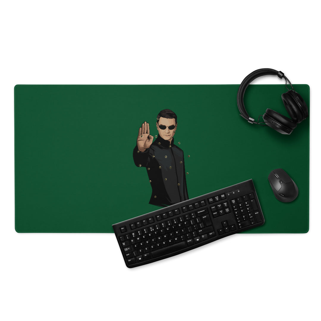 Ben Shapiro as Neo from Matrix Gaming Mouse Pad