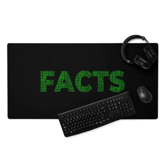 Facts Matrix Theme Gaming Mouse Pad