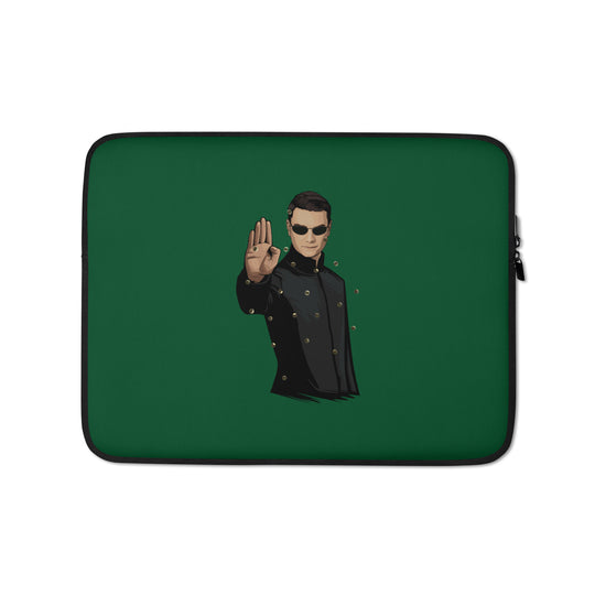 Ben Shapiro as Neo from Matrix Laptop Sleeve