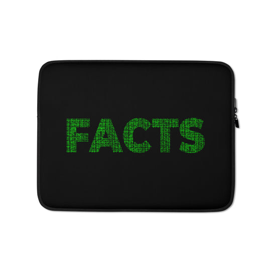 Facts Matrix Theme Laptop Sleeve