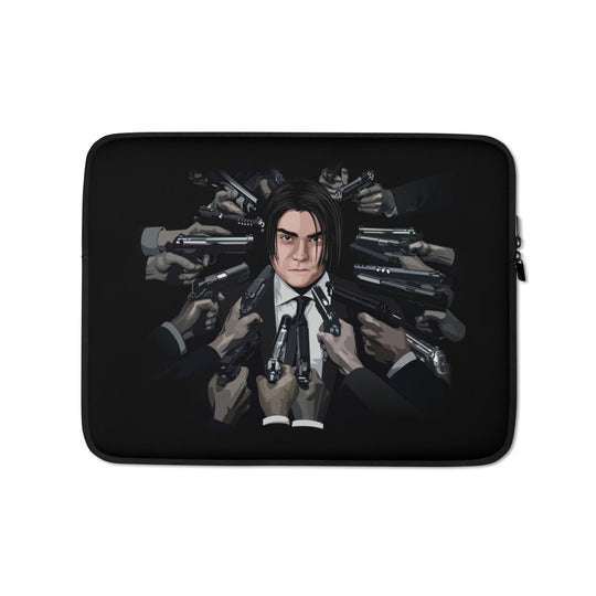 Ben Shapiro as John Wick Laptop Sleeve