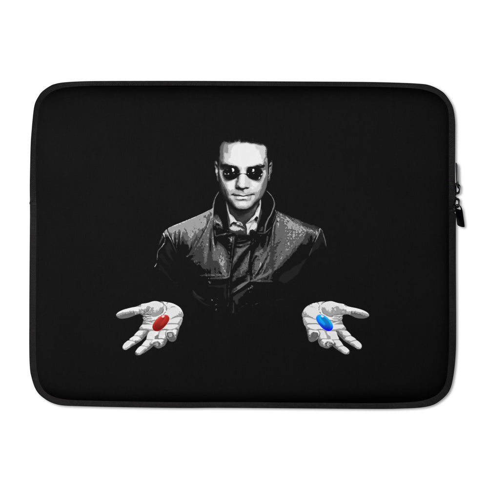 Ben Shapiro as Morpheus from Matrix Laptop Sleeve