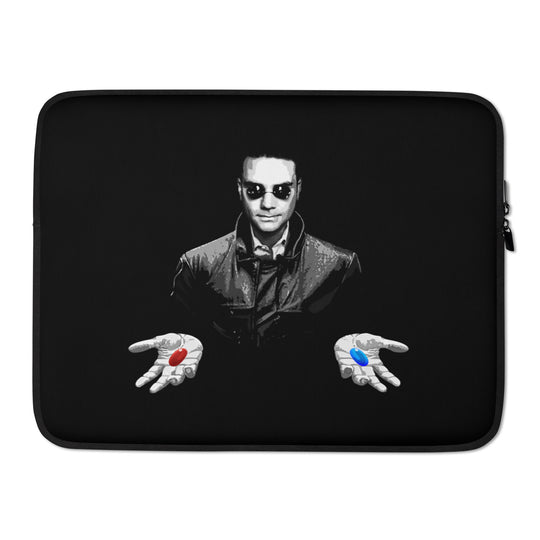 Ben Shapiro as Morpheus from Matrix Laptop Sleeve