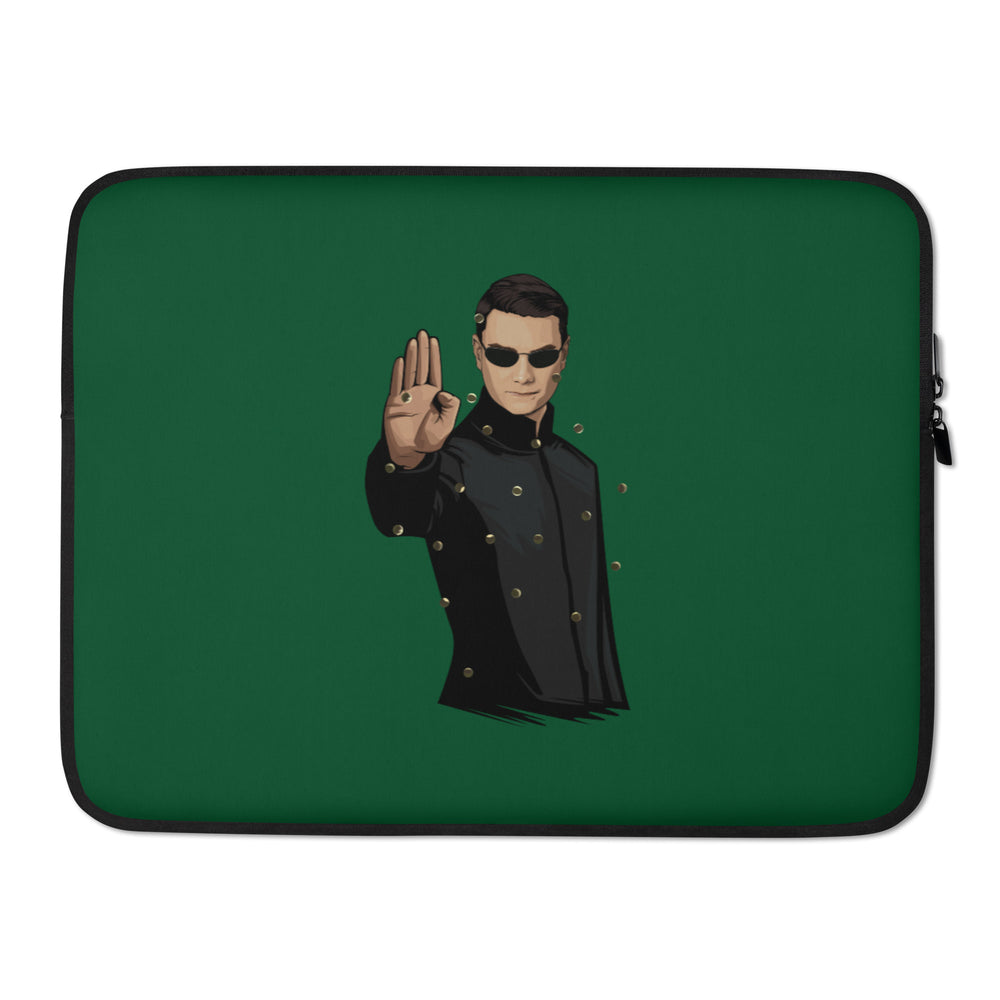 Ben Shapiro as Neo from Matrix Laptop Sleeve