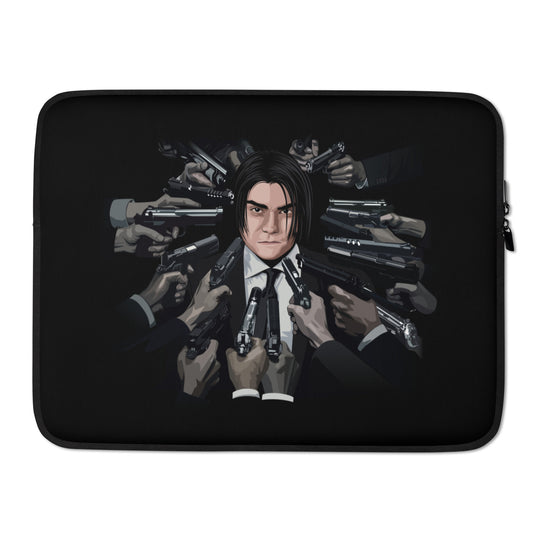 Ben Shapiro as John Wick Laptop Sleeve