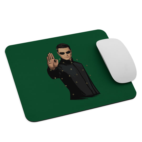 Ben Shapiro as Neo from Matrix Mouse Pad