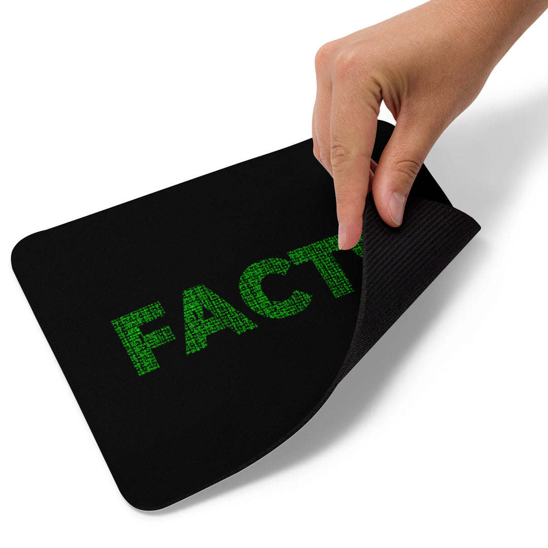 Facts Matrix Theme Mouse Pad