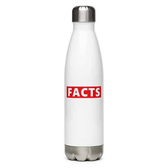 Facts Stainless Steel Water Bottle