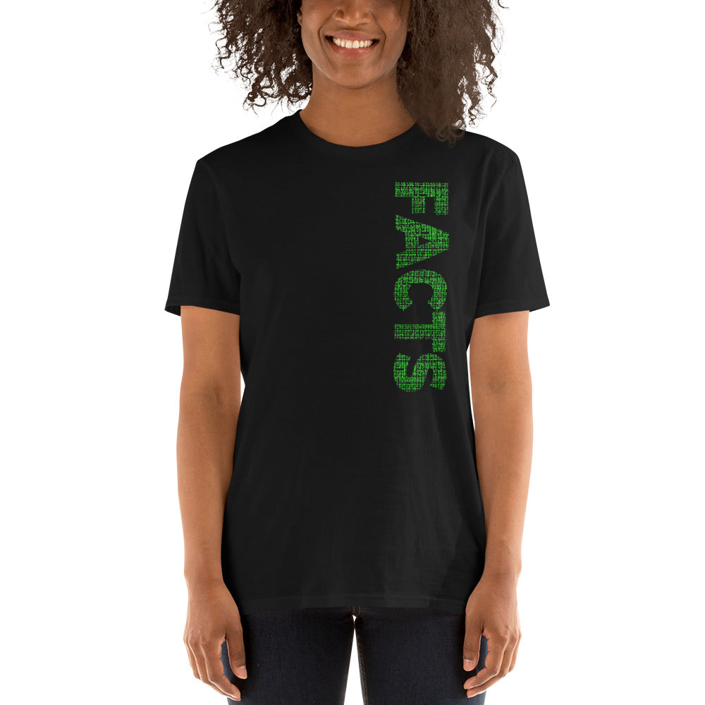 Facts Matrix Theme T-shirt Print