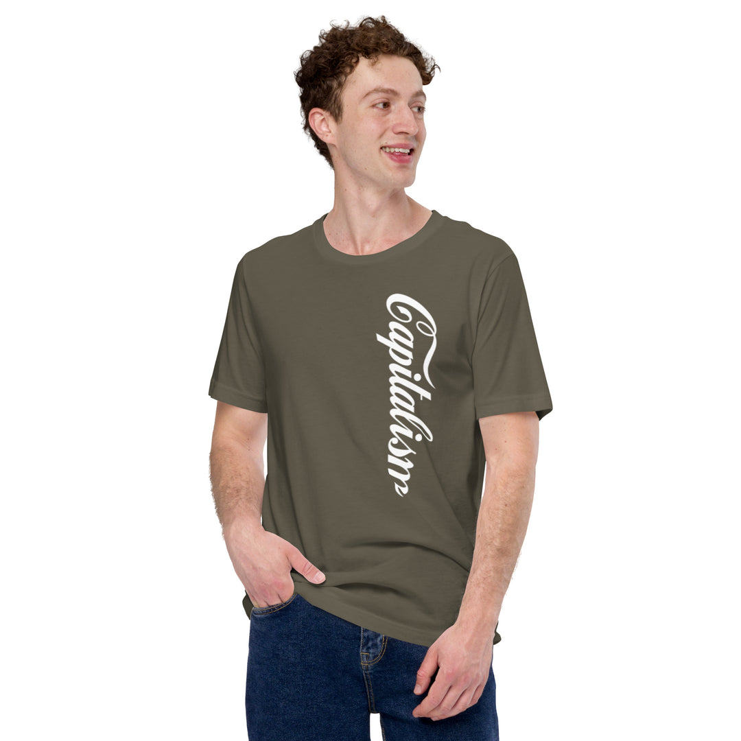 Enjoy Capitalism T-shirt Print