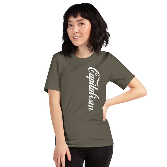 Enjoy Capitalism T-shirt Print