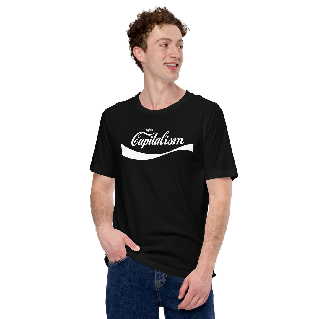 Enjoy Capitalism T-shirt Print