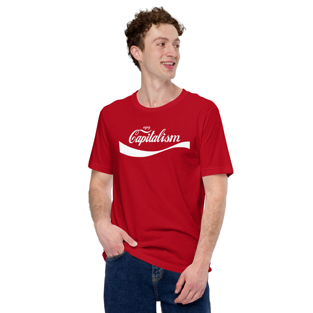 Enjoy Capitalism T-shirt Print