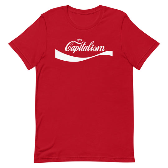 Enjoy Capitalism T-shirt Print
