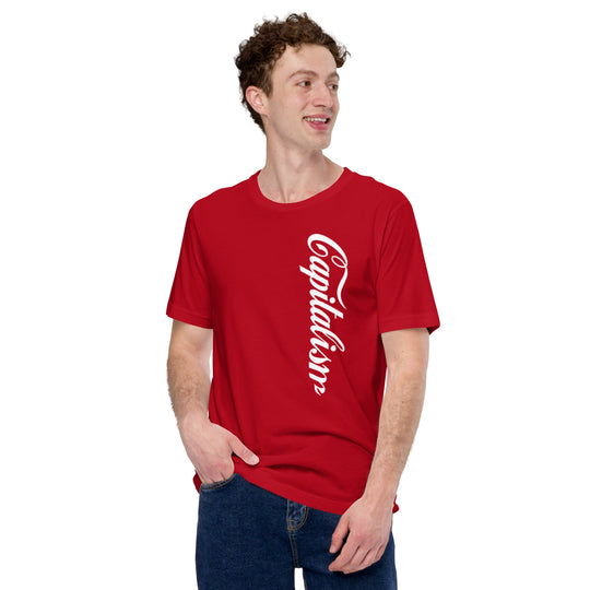 Enjoy Capitalism T-shirt Print