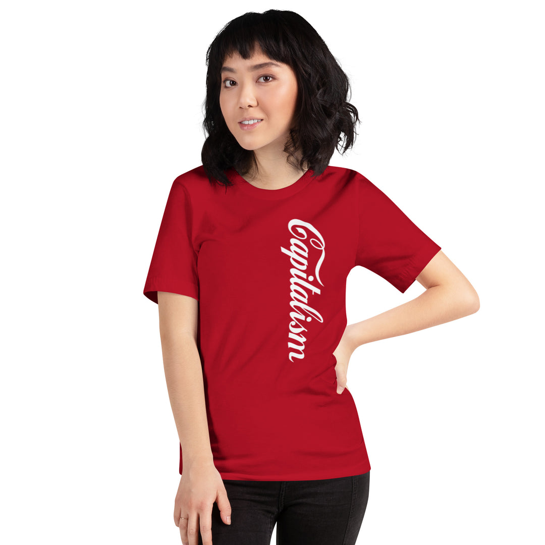 Enjoy Capitalism T-shirt Print