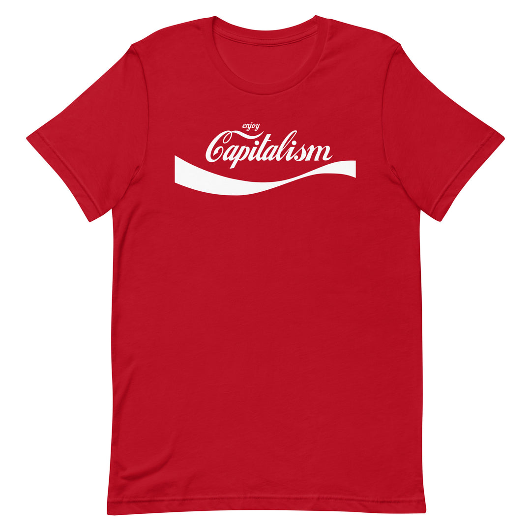 Enjoy Capitalism T-shirt Print