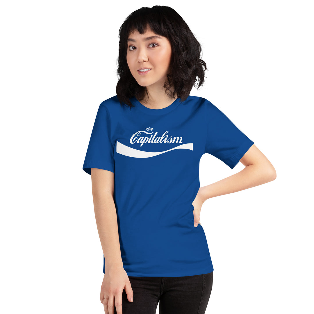 Enjoy Capitalism T-shirt Print