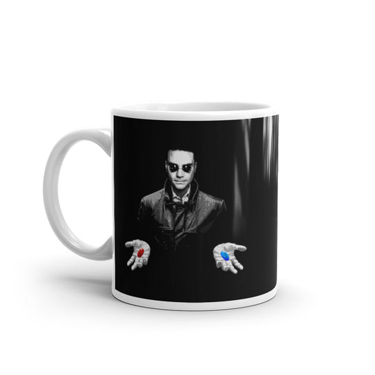 Ben Shapiro as Morpheus from Matrix Mug