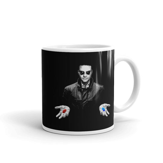 Ben Shapiro as Morpheus from Matrix Mug