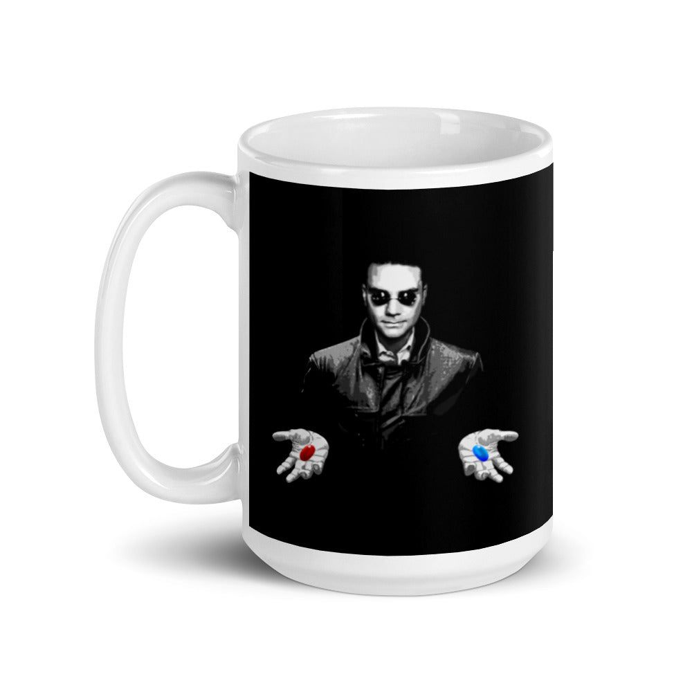 Ben Shapiro as Morpheus from Matrix Mug