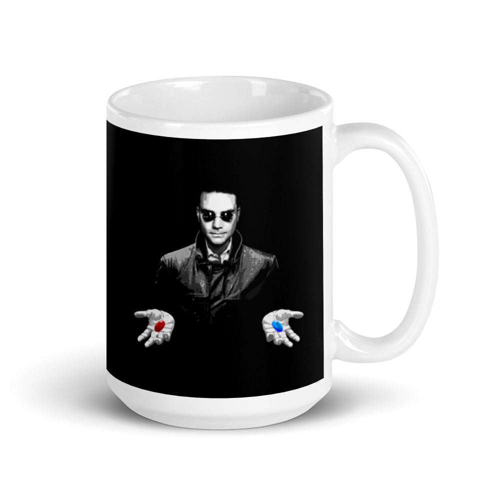 Ben Shapiro as Morpheus from Matrix Mug