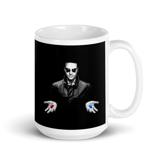 Ben Shapiro as Morpheus from Matrix Mug
