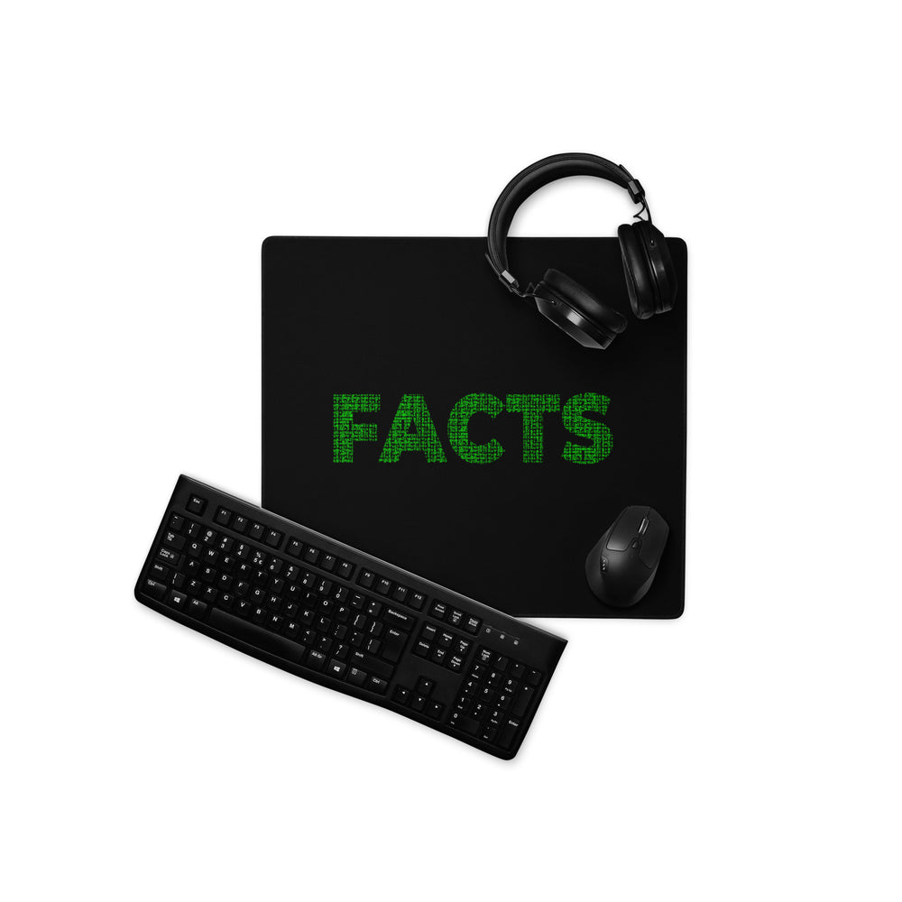 Facts Matrix Theme Gaming Mouse Pad
