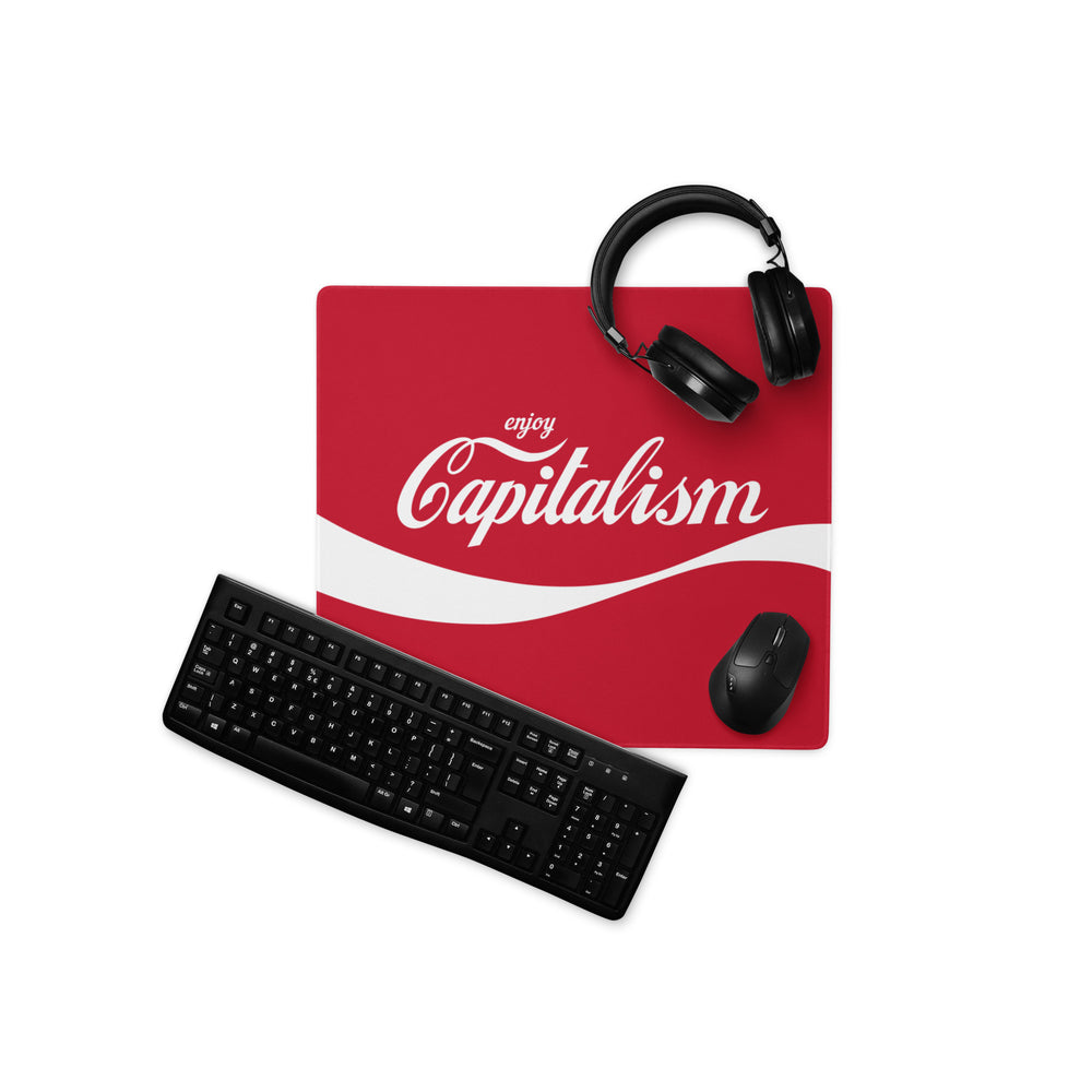 Enjoy Capitalism Gaming Mouse Pad