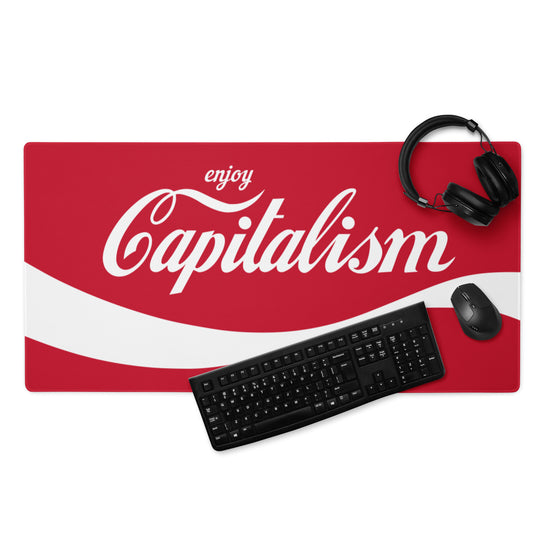 Enjoy Capitalism Gaming Mouse Pad