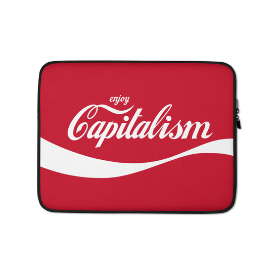 Enjoy Capitalism Laptop Sleeve