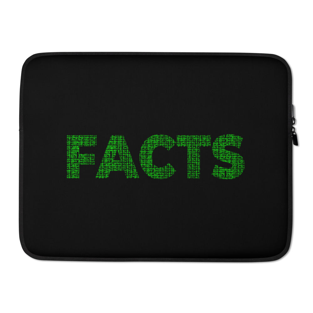 Facts Matrix Theme Laptop Sleeve