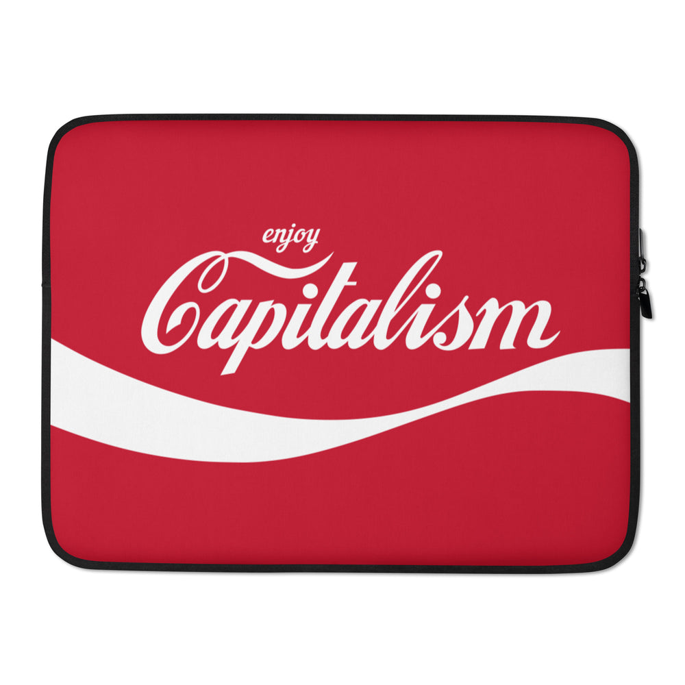 Enjoy Capitalism Laptop Sleeve