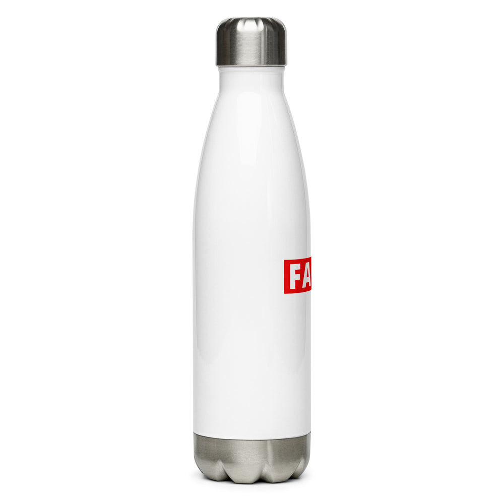 Facts Stainless Steel Water Bottle