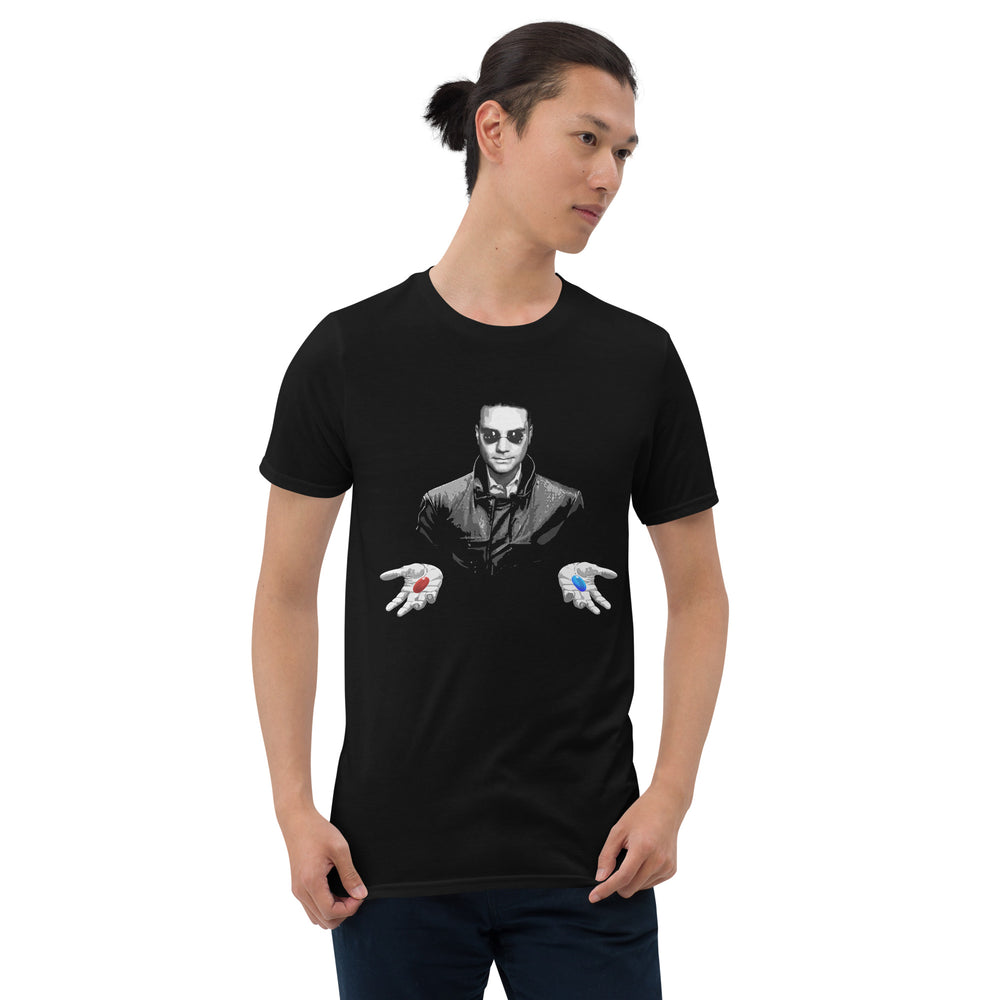 Ben Shapiro as Morpheus from Matrix T-shirt Print